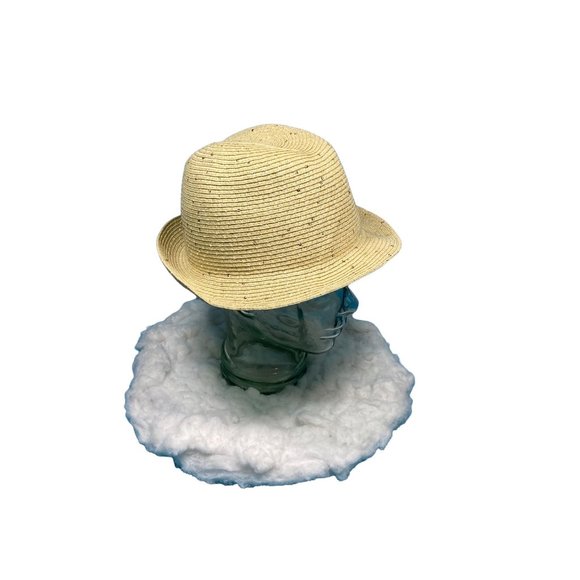 Hat Attack Tan Sequin Straw Panama Hat main image 7